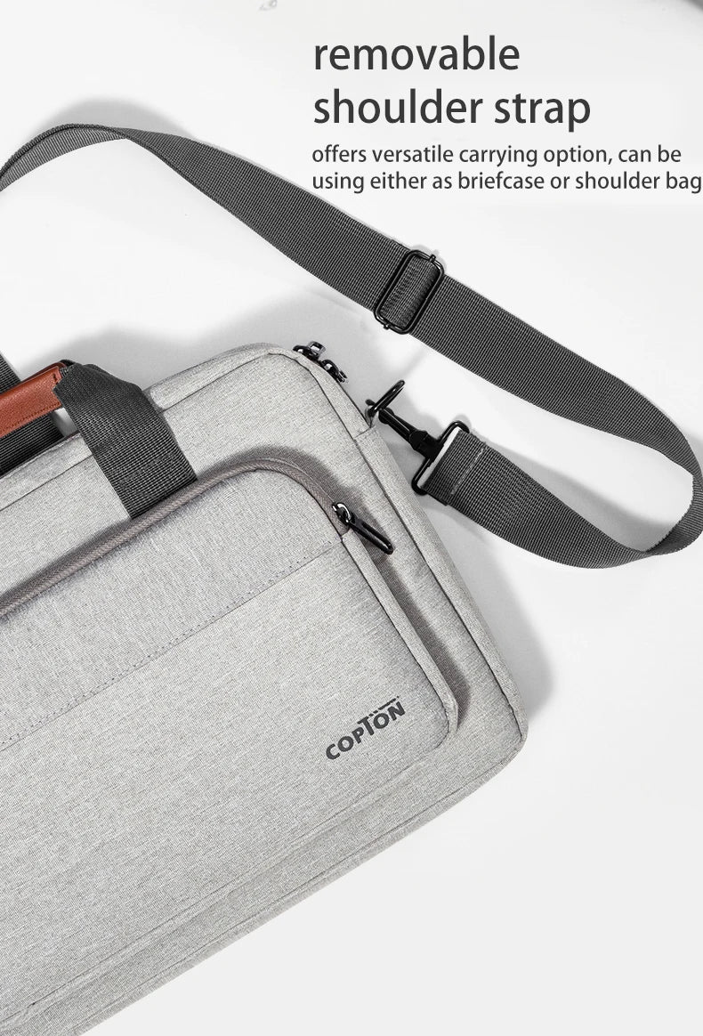 Men Laptop Bag 13.3 14 15.6 inch for Macbook Air Pro 13 15 16 HP Huawei Asus Acer Dell Xiaomi Lenovo Shoulder Handbags Briefcase