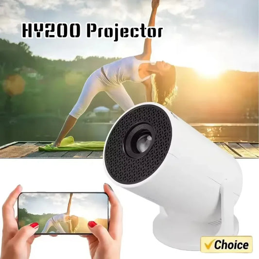 Projector  270° Adjustable LED 1080P Portable Movie Projector for Android Phone USB TV Stick Laptop