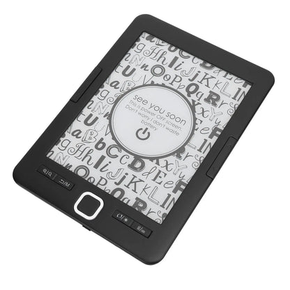 Electric Book Reader Portable Text Highlighting Ink Screen Book Reader Reduce Eye Strain with 8G Storage for Home for Commuting