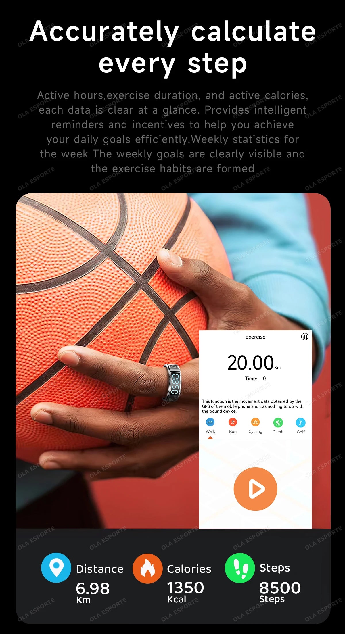Xiaomi Smart Ring 2025 Display Screen Gestures Control Video 5ATM Waterproof Remote Camera Blood Oxygen Monitor Sports ring New