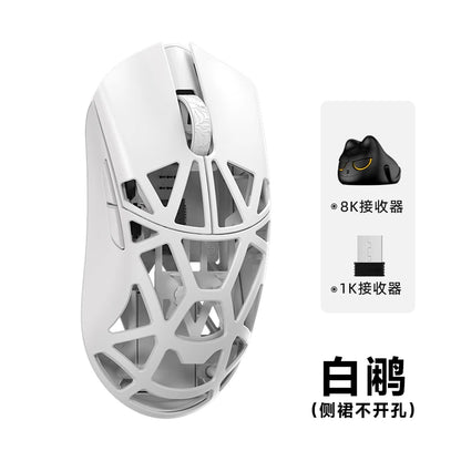 Wlmouse Mini Pro Mouse Beast X Mini Pro Mouse Magnesium Alloy Mouse Cute Lightweight Wireless Game Mouse (No holes)