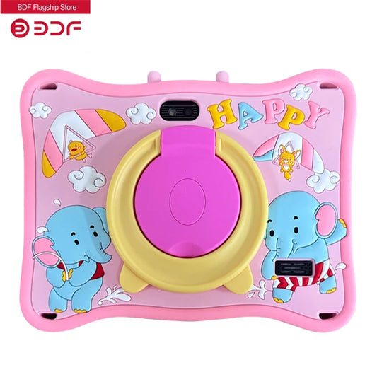 New Tablet 7.0 Inch Cartoon Pattern Kids Quad Core 4GB RAM 64GB ROM Android 13 Learning Education Games Tablets Children's Gifts