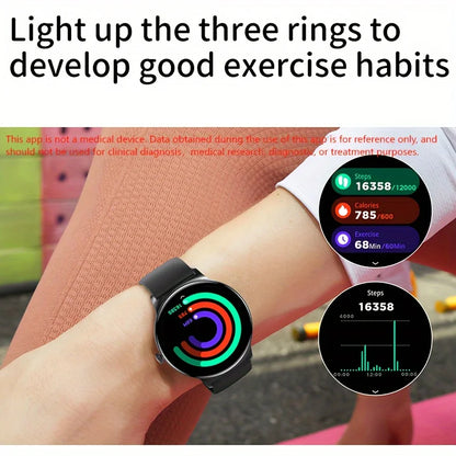 2025 Smart Watch Man Woman Ultra-thin Gift Full Touch Screen Sports Fitness Watch BT Call Digital SmartWatch For Android IOS New