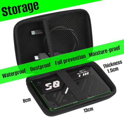 Portable External Hard Drive 1TB 750G 500G 320G 250G 160G USB3.0 USB3.1 2.5" Mecha RGB Storage Disk for PC PS5 PS5 Xbox Laptops