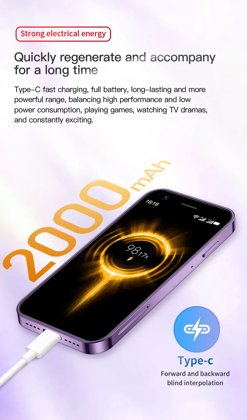 The smart phone in your pocket! SOYES XS16 3-inch Android 10.0 Mini Phone 4G Network Dual SIM Card 3+64G Memory with Play Store
