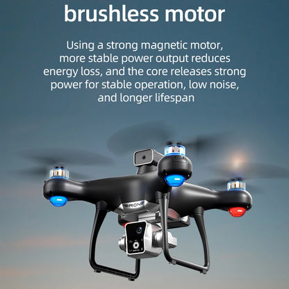 KY102 Drone 4K Remote Control Wizard with Screen Brushless Motor Optical Streaming Electric Lens HD Aerial Photography rc dron