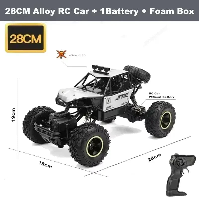 RC Off road Truck 1/12 4WD RTR Durable Beginner All Terrain RC Car High Speed 20Km/h Remote Control Monster Truck Adult Gift Toy