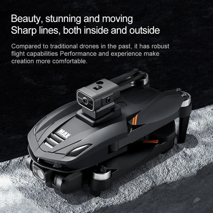 2025 V168 MAX GPS Drone Professional 8K Camera Aerial FPV Brush Avoiding Obstacle with Large Screen Remote Control Folding Dron