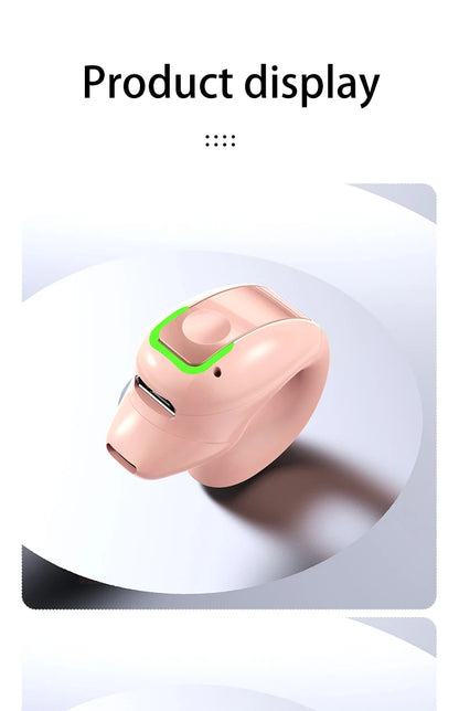 Ear clip earphones, Bluetooth wireless earphones, comfortable to wear for sports, office, leisure, and long battery life