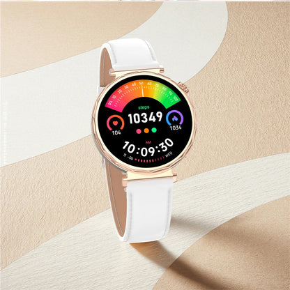 2025 New Fashion Bluetooth Call Smart Watch Women AMOLED HD Screen Health Monitoring 100+ Sports Mode Smartwatches IOS