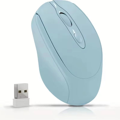 Wireless Mouse, Rechargeable, Computer Game Office Mouse, Dual-Mode Ergonomic Mouse, Portable Multi Color Mouse, Suitable for Pc