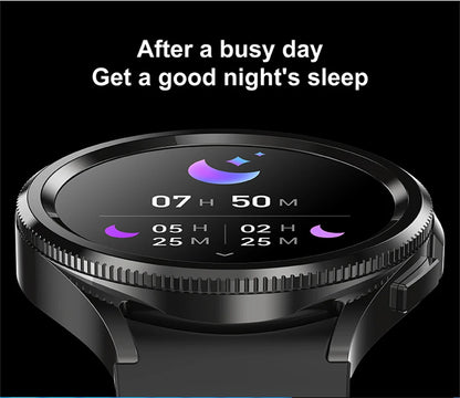 Outdoor GPS Sports Bluetooth Call Smartwatch Men's AMOLED HD Screen AI Voice Assistant 24 Hours Heart Rate Monitoring Smart Wach