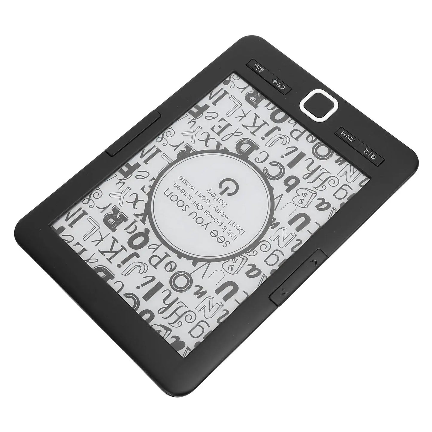 Electric Book Reader Portable Text Highlighting Ink Screen Book Reader Reduce Eye Strain with 8G Storage for Home for Commuting