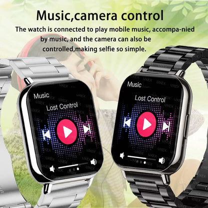 Fashion Smartwatch Men 1.83 HD Full Bluetooth Call Health Tracker Sports Making Ideal Gift Custom Photo Women Watches Exclusive