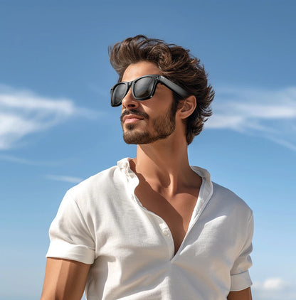 2025 New Smart Glasses Recording Videos AI Photo Recognition Translation Call Sunglasses Men Women Waterproof Bluetooth Glasses