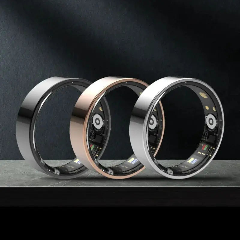 2025 smart ring for women,Sleep, Heart Rate,Oxygen Monitor, 5ATM Waterproof,Bluetooth TK5 sports rings for men,Holiday Gift