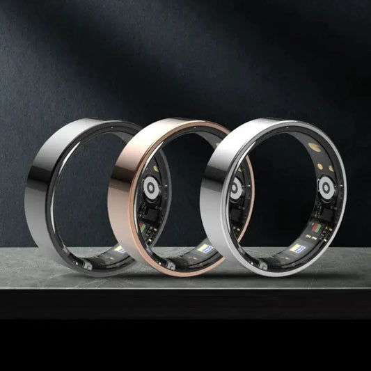 2025 smart ring for women,Sleep, Heart Rate,Oxygen Monitor, 5ATM Waterproof,Bluetooth TK5 sports rings for men,Holiday Gift