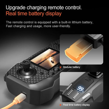Xiaomi M6 Drone 8K Professional Aerial HD Camera 5G WIFI Intelligent Obstacle Avoidance With Screen Remote Control Drone Toys