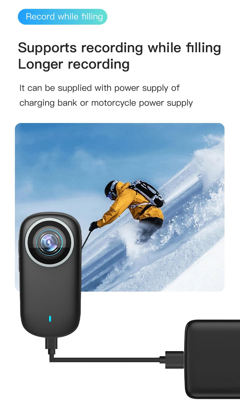 4K WiFi Thumb Sports Camera Motorcycle Bike Waterproof DV Cycling Recorder Magnetic Attraction Outdoor Portable Small Camcorder