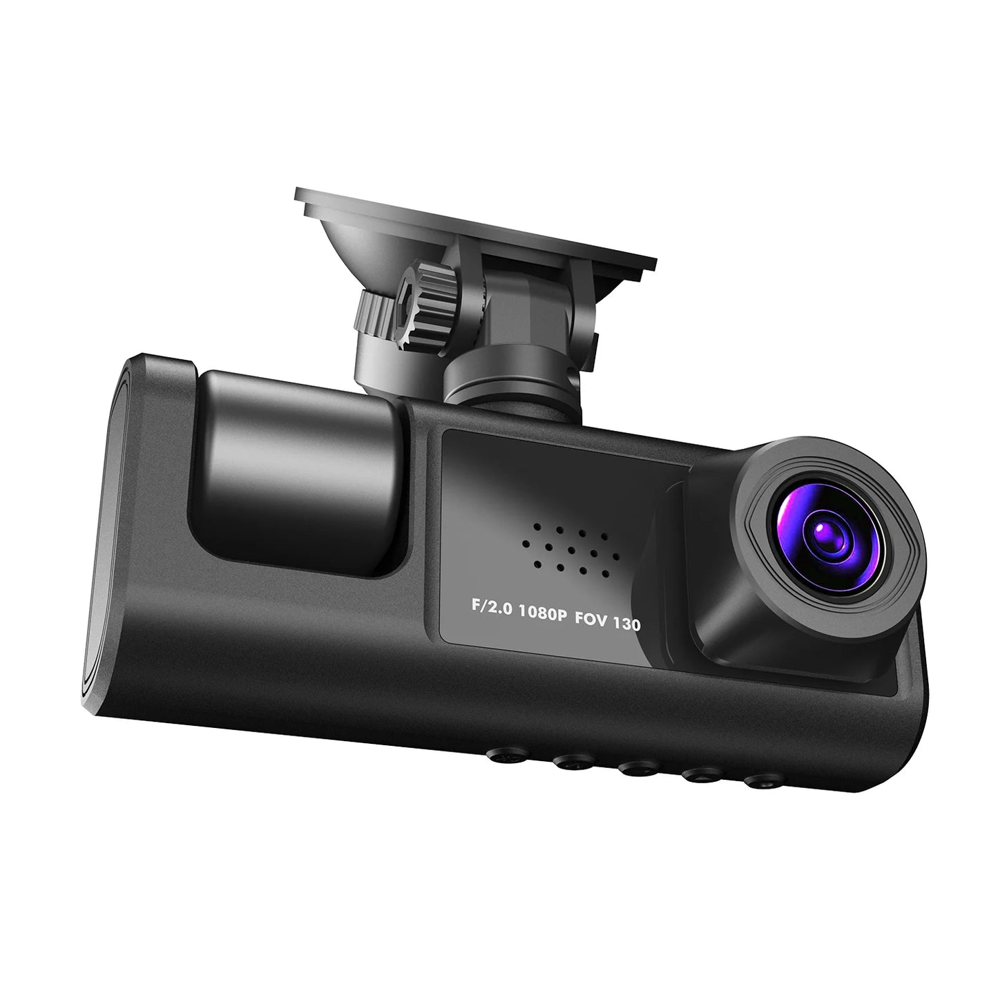 Dash Cam Recording Car Camera DVR S1 2"Screen HD 1080P 3 Cameras+WiFi (Front/Rear/In car) Night Vision Video Recorder