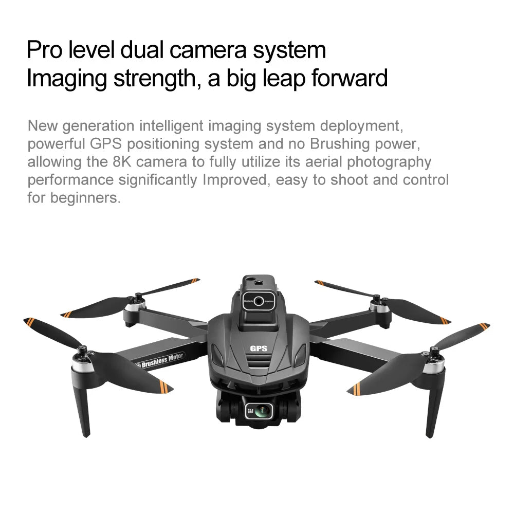 Xiaomi Mijia New V168 Drone Professinal Three Camera Wide Angle Optical GPS Localization Four-way Obstacle Avoidance Quadcopter
