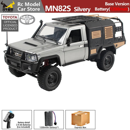 MN MODEL 1/12 4WD Remote Control Diving Off-road Car Climbing Truck All Terrain Vehicle Rock Crawler Wading Pickup Toy for Adult