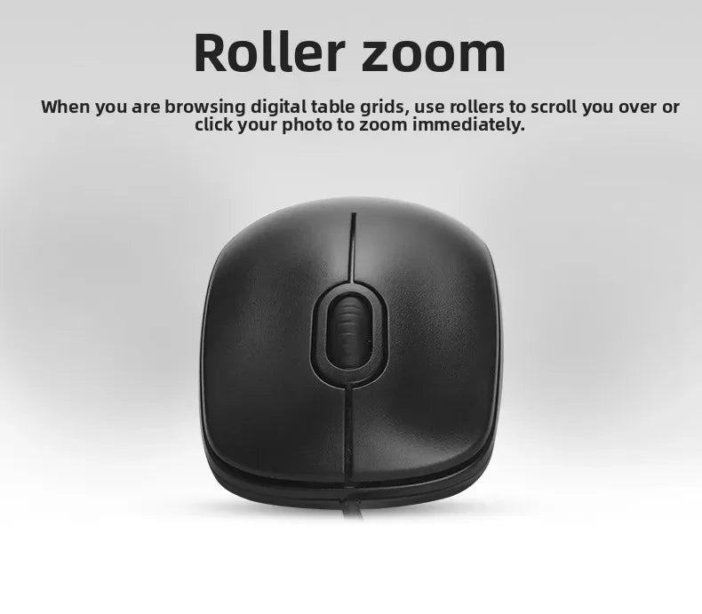 Logitech M100 Wired Mouse Ergonomic Design Comfortable Grip General Purpose for Home Business Office Everyday Use