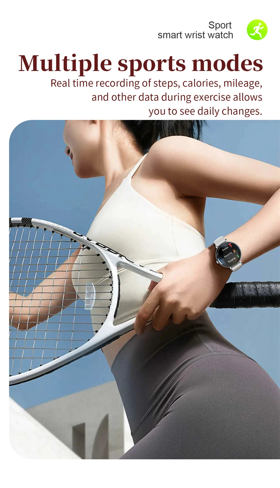 LIGE 2025 New Smart Watch Women 1.43" AMOLED HD Screen Heart Rate Sport Fitness Bluetooth Call Ladies Smartwatch For Android IOS