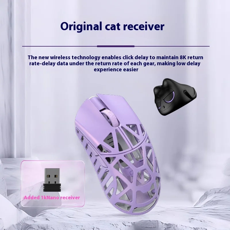 New WLMouse BEAST X MINI Pro Mouse Dual Mode Wireless Mouse Custom PAW3950 8000Hz Magnesium Alloy Gaming Mice FPS PC Accessories