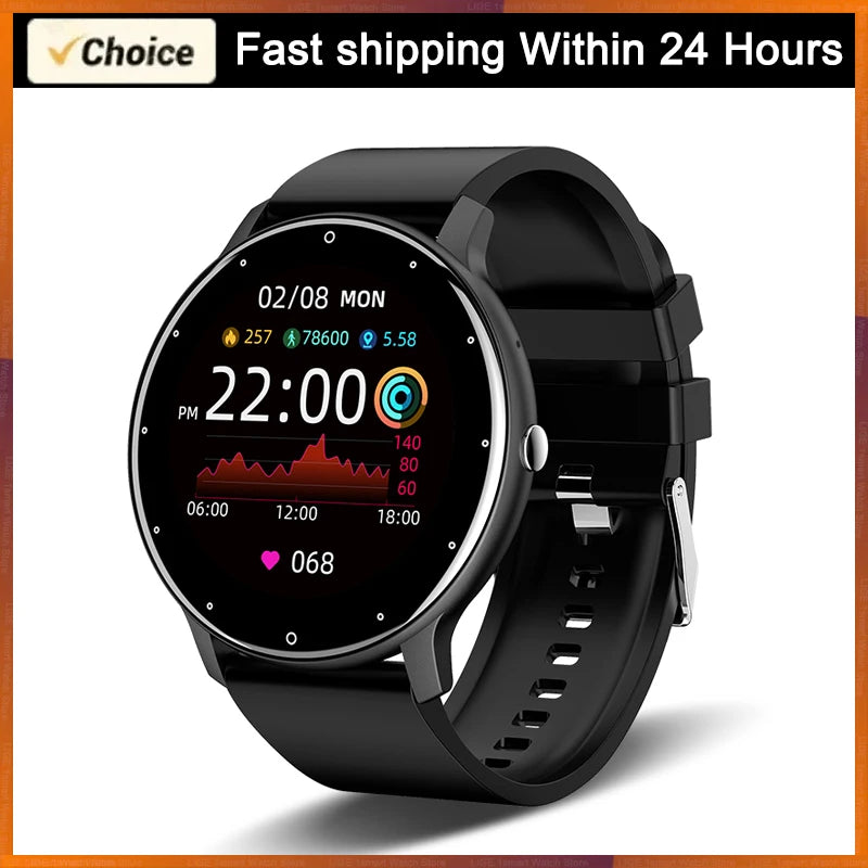 LIGE 2025 For All Smartphone Connections Women Smart Watch Real-time Weather Forecast Activity Sports Ladies Smart Watch Man