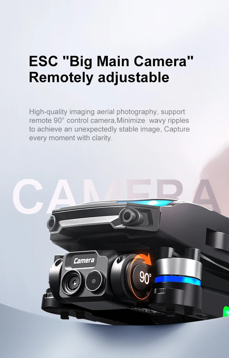 RG806MAX Drone 4K GPS Aerial Photography Optical flow hover Control Obstacle Avoidance Brushless 4-axis With screen Drones Toys