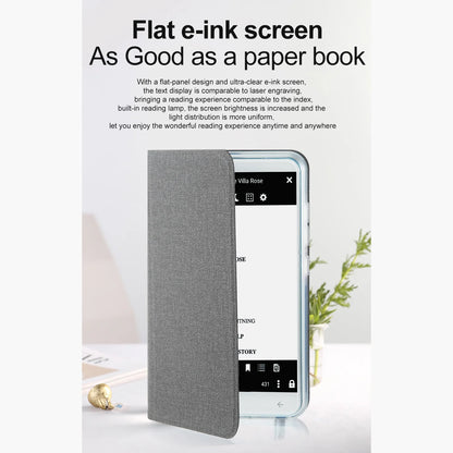 5.0-Inch E-Book Reader Built-in Speaker 5M Camera E-Reader with Handwriting Tablet for Extracurricular Learning Audio Video PDF