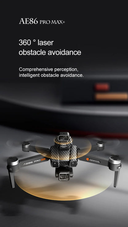AE86 PRO MAX/S155 GPS Drone Professional 8K 3-axis PTZ Aerial Obstacle-Avoiding Brushless Motor 5G WIFI RC Quadcopter Toys