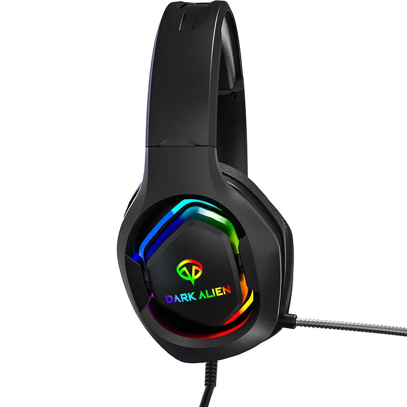 Gaming Headphones For PC/PS4/PS5 EKSA E1000 7.1 Surround RGB Gaming Headset Gamer USB Wired Headphones With Noise Cancelling Mic