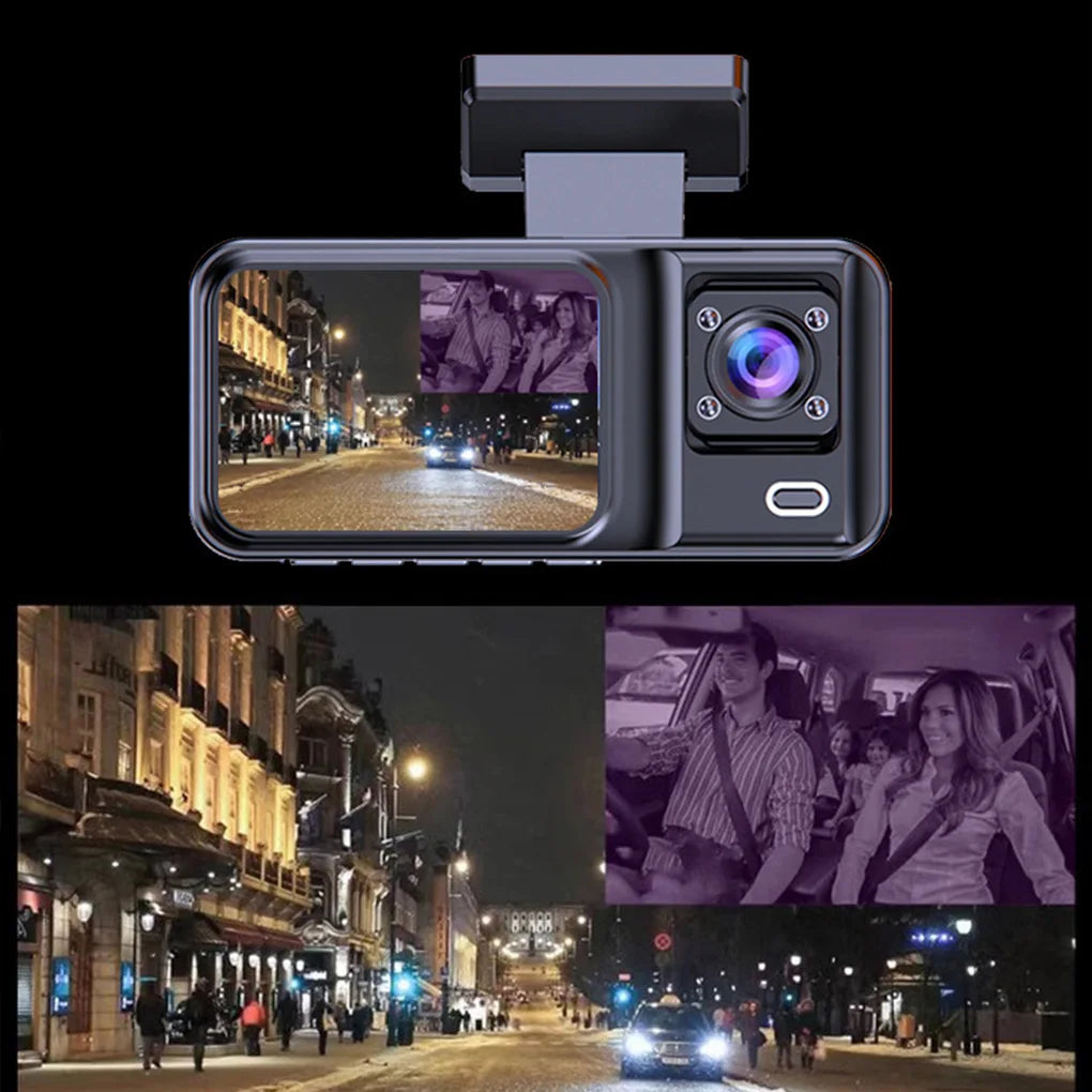 Dash Cam for Cars Camera Black Box 3 Channel /2 Channel  1080P Video Recorder Rear View Camera for Vehicle Car DVR car accessory