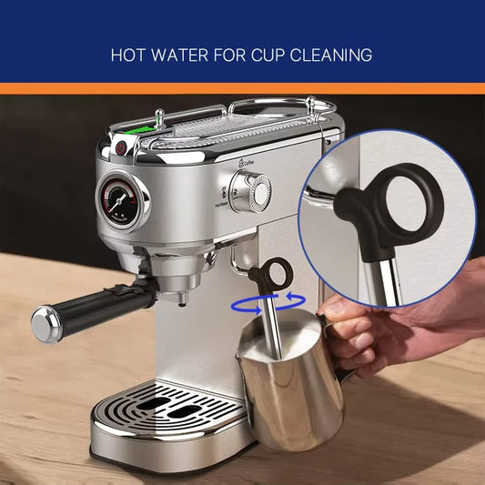 Home Espresso Coffee Machine Commercial Manual 19 Bar Pump Espresso Machine Maker
