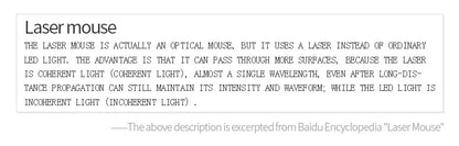 Silver Carved Mechanical Gaming Mouse, Wired, Suitable for Desktop And Laptop Use, Silent for Office And Esports.