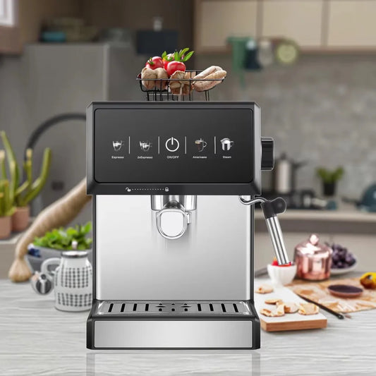 Commercial Coffee Machine Touch Screen Automatic ItaliAn-American Home Espresso Machine Coffee Pot